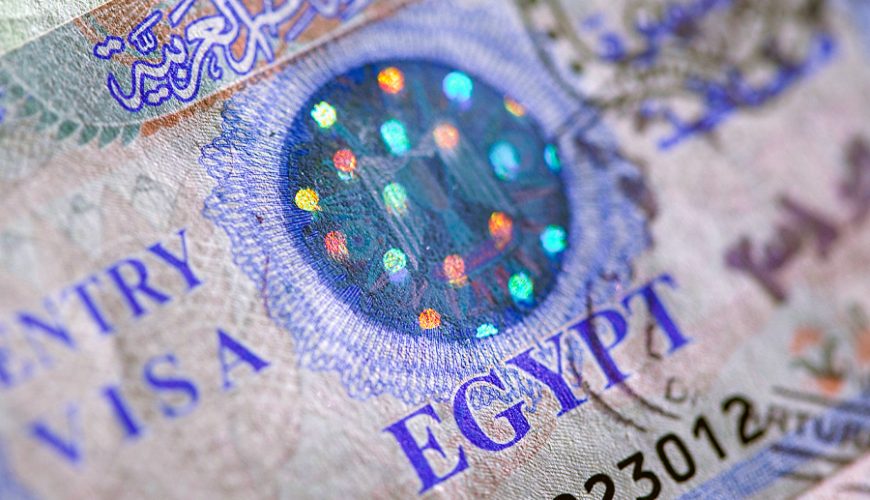 How to apply for an entry visa to Egypt