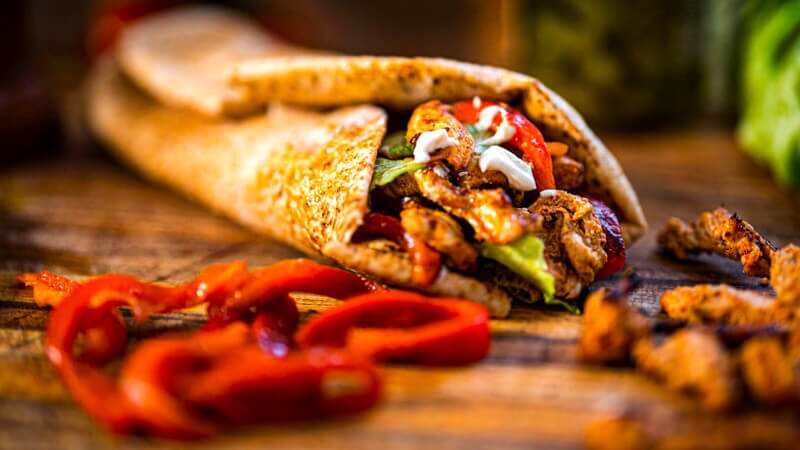 famous food of egypt Shawarma