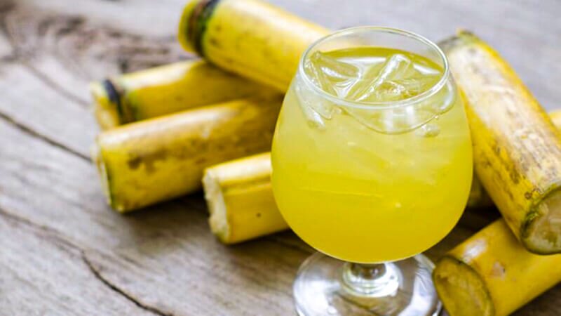 Egyptian Sugarcane Juice