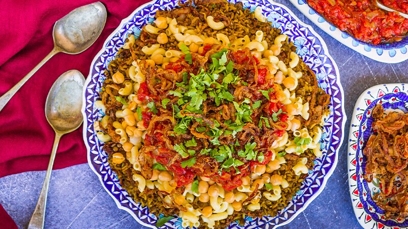 Traditional Egyptian Food and Drinks