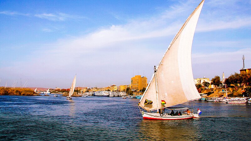 The Nile River in Egypt