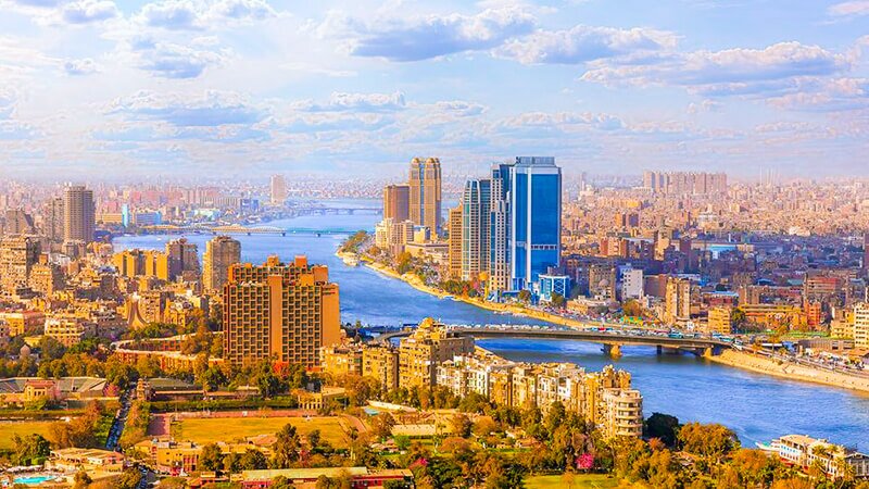 The Nile River in Egypt